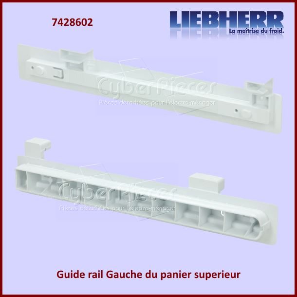 Guide rail Gauche du panier superieur Liebherr 7428602