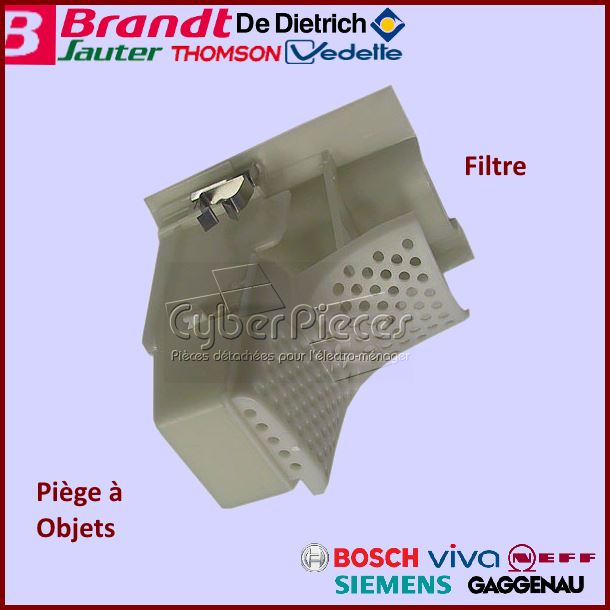 Filtre de fond de cuve Brandt WTG858300