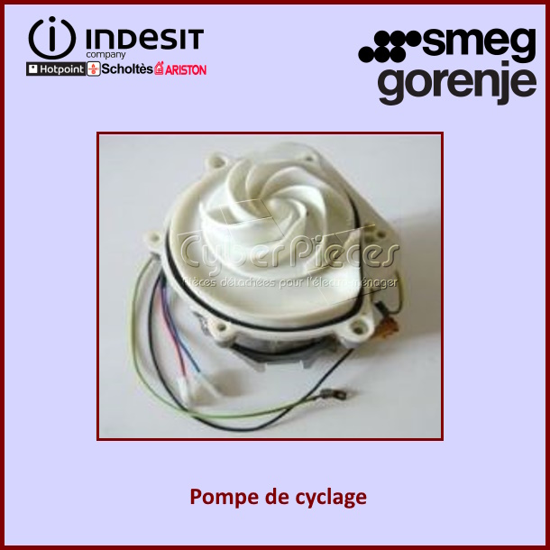 Pompe de cyclage Indesit C00018163