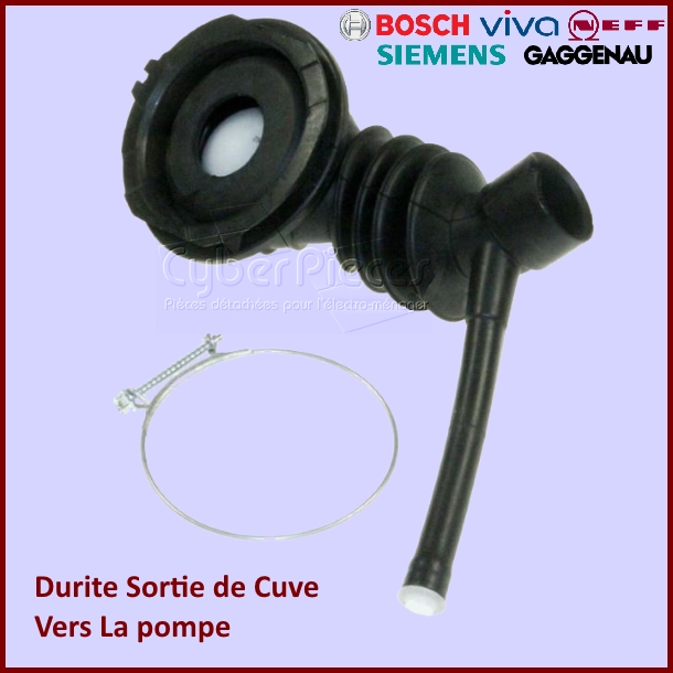 Durite cuve vers pompe Bosch 00757704