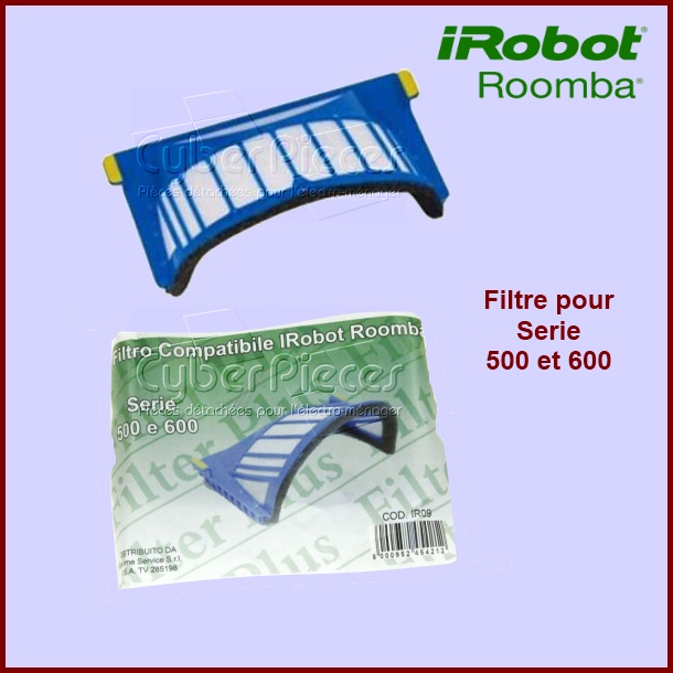 Filtre Irobot ROOMBA Série 500 pour bac AEROVAC