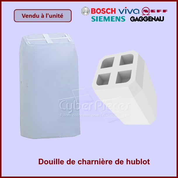 Douille de charnière de hublot Bosch 00626460