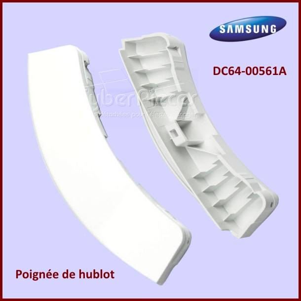 Poignée de hublot Blanche Samsung DC64-00561A