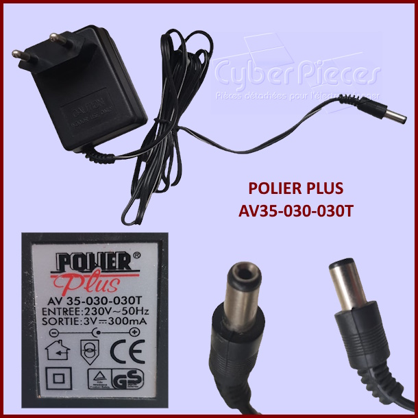 Adaptateur chargeur POLIER PLUS AV35-030-030T