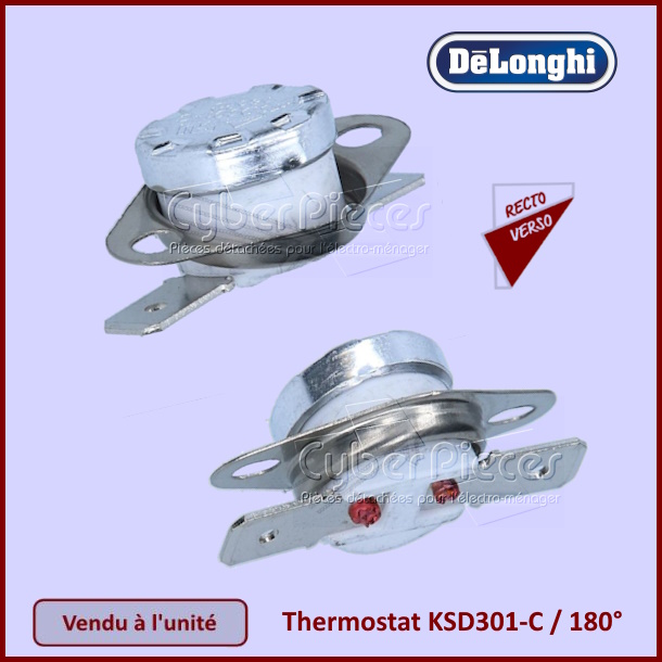 Thermostat klixon 180° - KSD301-C