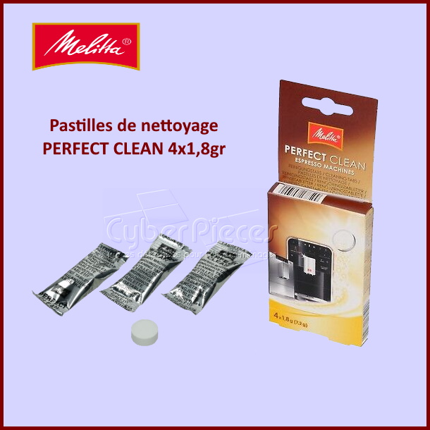 Doses nettoyantes Melitta pour cafetière expresso