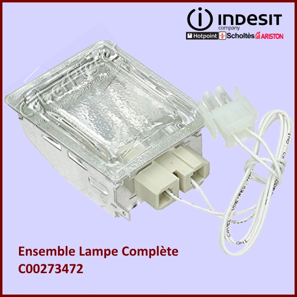 Ensemble complet éclairage de four Indesit C00273472