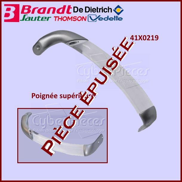 Poignée supérieure Brandt 41X0219