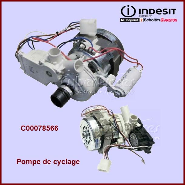 Pompe de cyclage Indesit C00078566