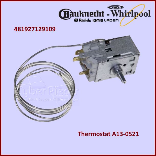 Thermostat A13-0521 Whirlpool 481927129109