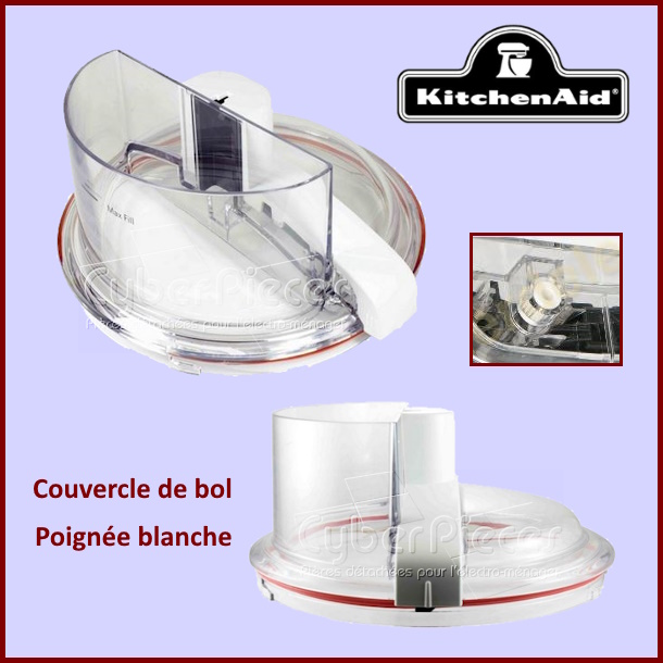 Couvercle de bol Blanc Kitchenaid
