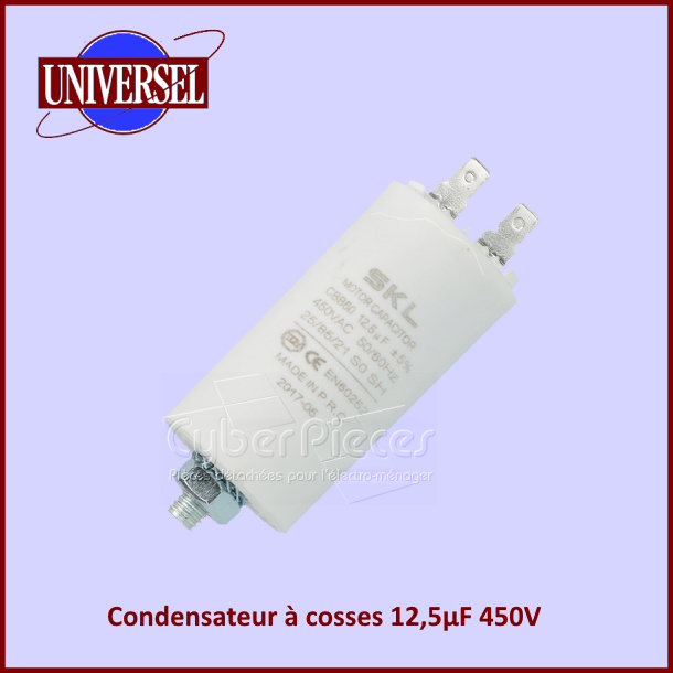 Condensateur 12,5µF  450V