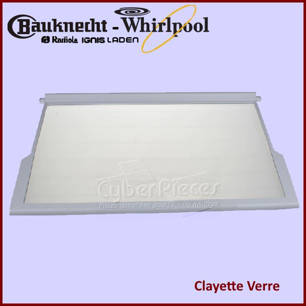 Clayette en Verre Whirlpool 481245088232