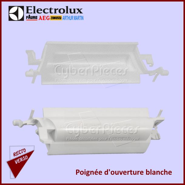 Poignée d'ouverture blanche Electrolux 1118524014