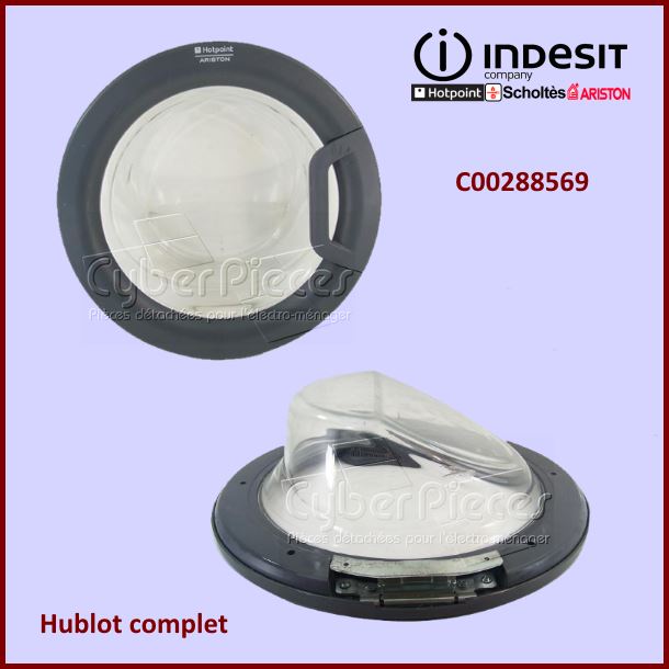 Hublot complet Indesit C00288569