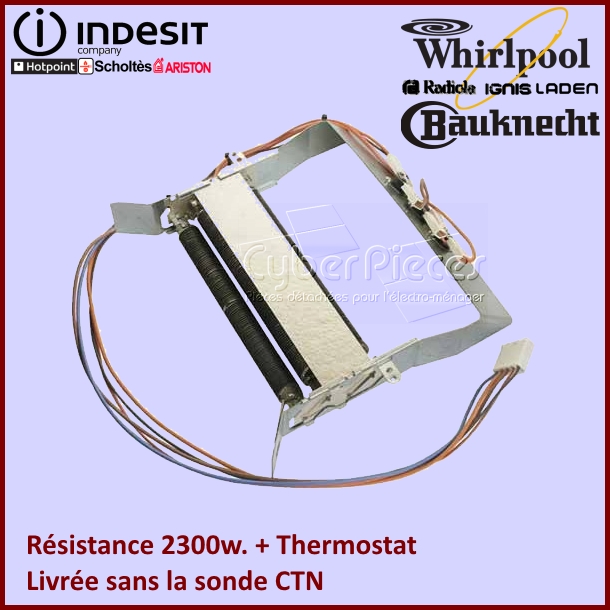 Résistance + Thermostats 2300w - C00258799