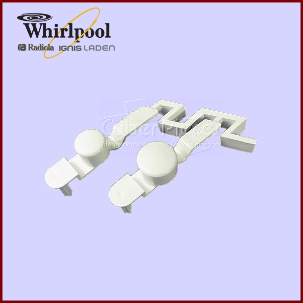 Touche double Start / Reset 481241029503 -  Pièces machine à laver