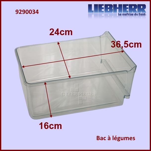 Bac Inférieur 36.5x24x16Cm Liebherr 9290034