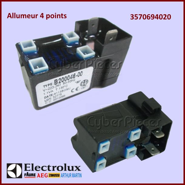 Allumeur 4 Points Electrolux 3570694020