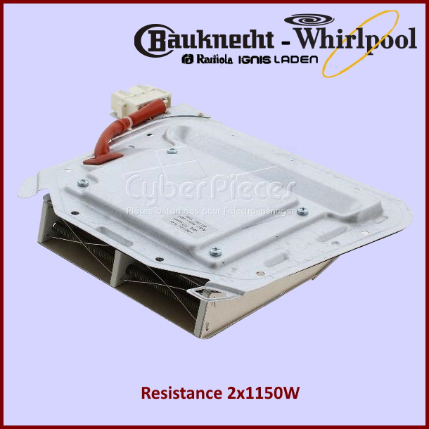 Resistance 2300W Whirlpool 481225928949