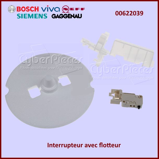 Kit interrupteur et flotteur Bosch 00622039