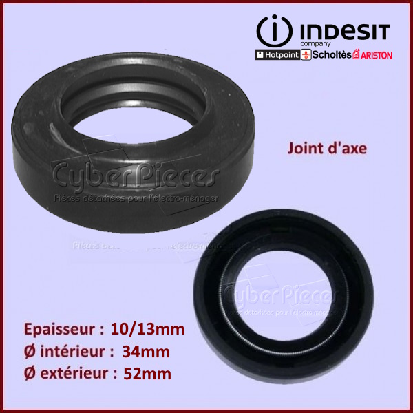 Joint d'axe 34x52x10/13mm Indesit C00051503