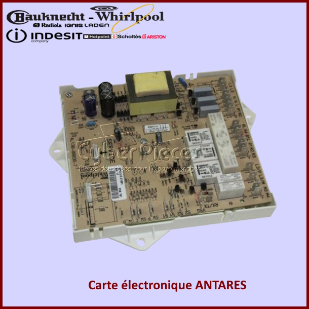 Carte electronique ANTARES Whirlpool 480131000059
