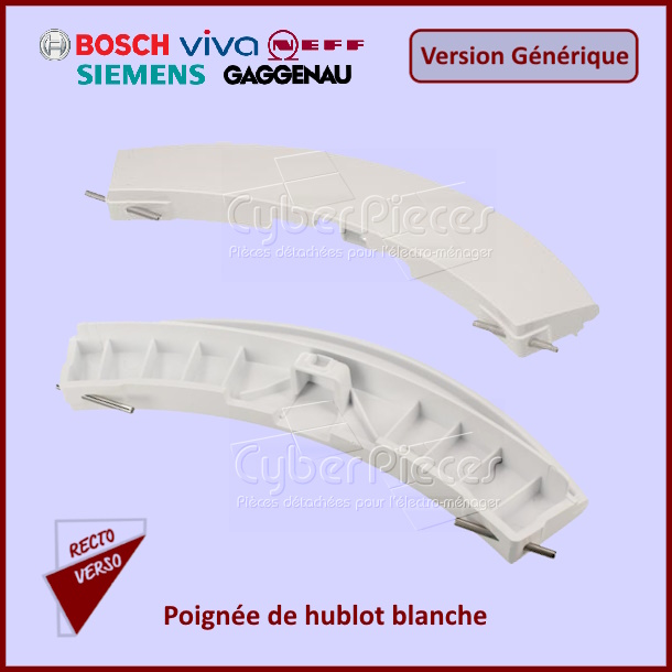 Poignée de hublot adaptable Bosch 00499054