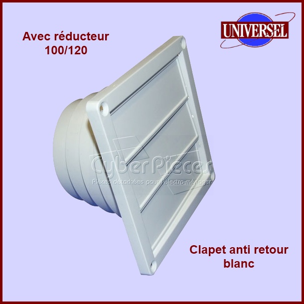 Clapet anti retour blanc Multi diametres
