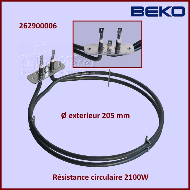 Résistance Circulaire 2100W Beko 262900006