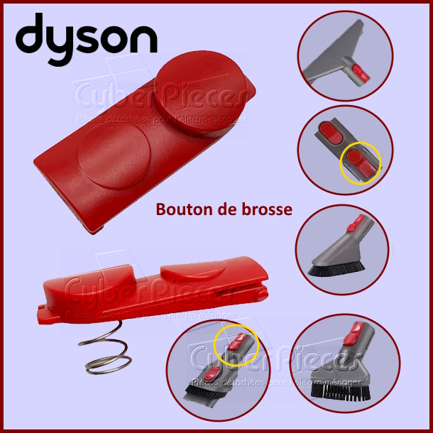 Bouton de brosse et accessoires Dyson