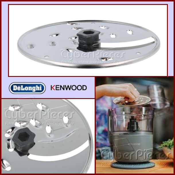 Disque réversible à râper émincer moyen 4mm Delonghi AS00004485