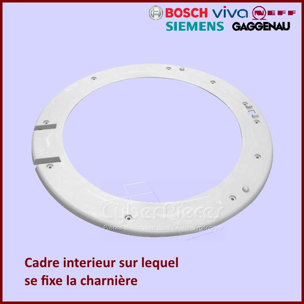 Cadre intérieur de hublot Bosch 00432074