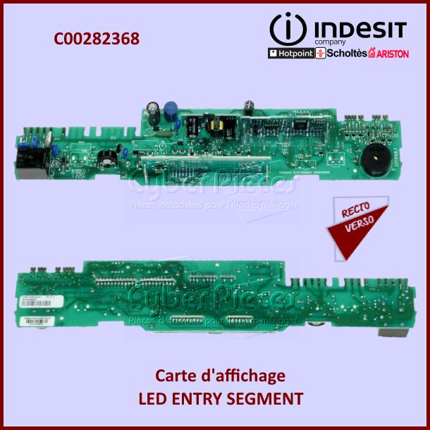 Carte d'affichage Indesit C00282368