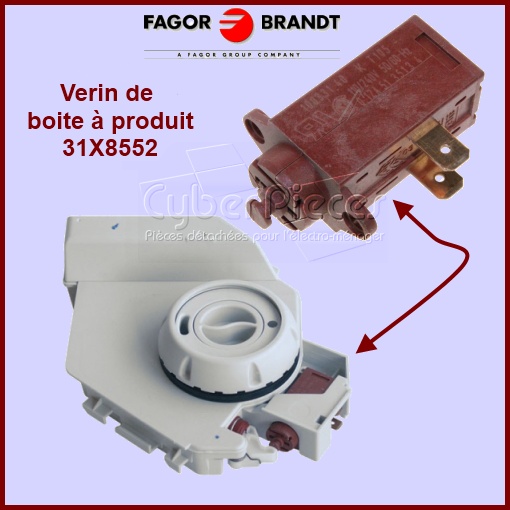 Verin de boite à produits Brandt 31X8552