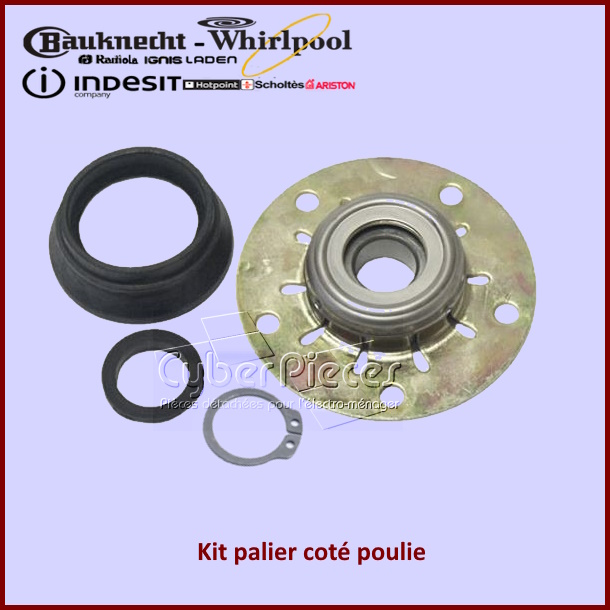Kit palier coté poulie Indesit C00001117