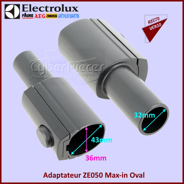 Adaptateur ZE050 Max-in Oval Electrolux 900196716