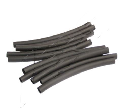 10 Manchons thermorétractables noirs