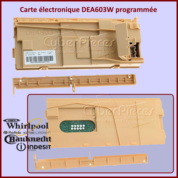 Carte électronique DEA603W Indesit C00738137