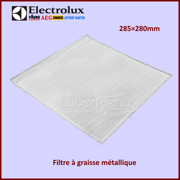 Filtre à graisse métallique Electrolux 50263860004