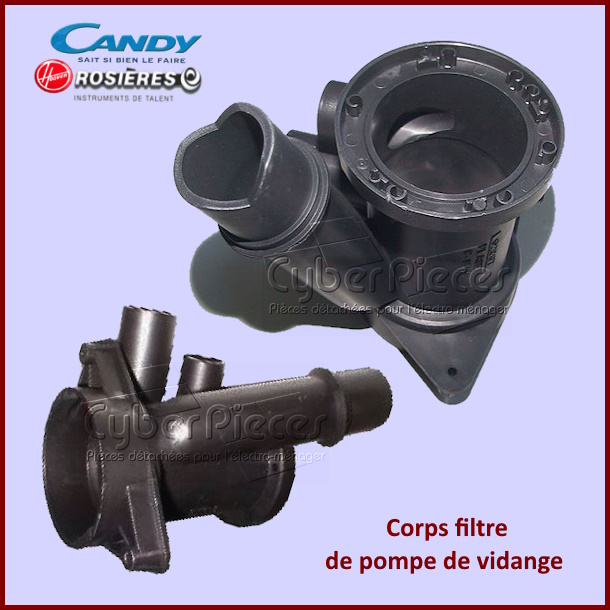 Corps de pompe de vidange Candy 91956490