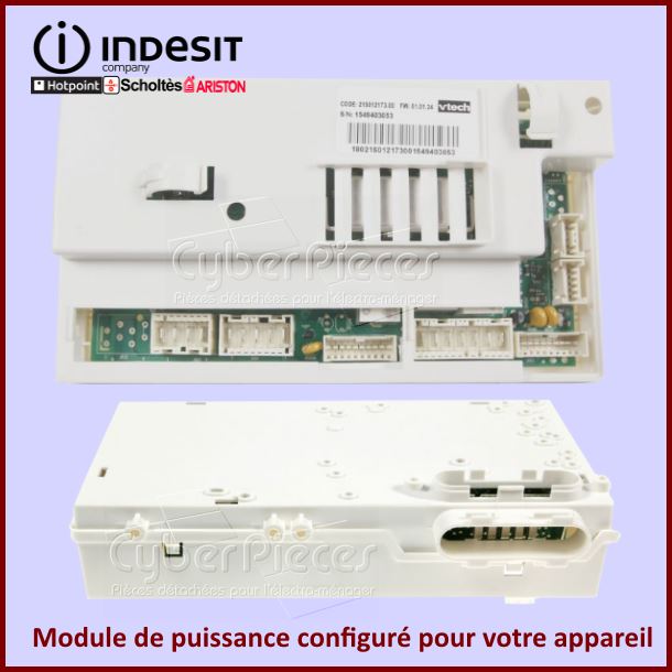 Carte électronique ARC2.75 COLL FULL WM BPPTCLOWP ED Indesit C00307218