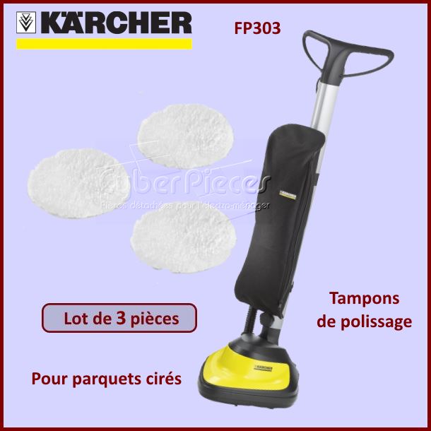 Feutre de polissage x3 Karcher 28631960