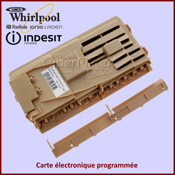 Carte mère programmée Indesit C00629611