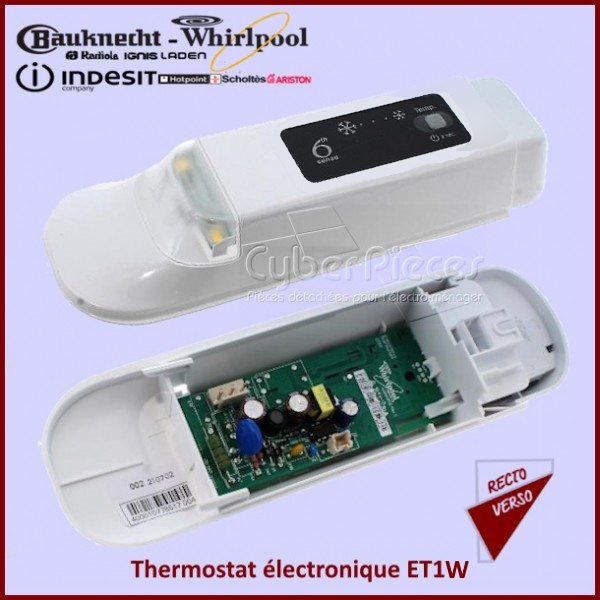Module thermostat complet Whirlpool 481010562966 ***Pièce épuisée***
