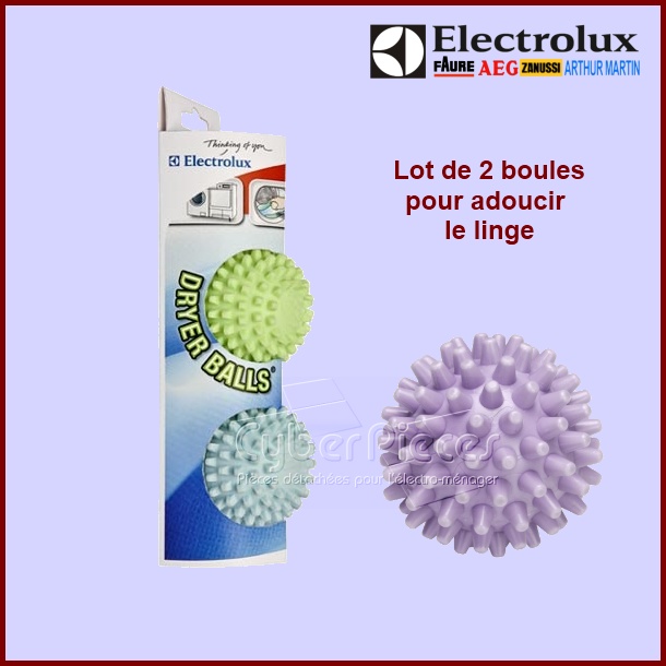 Lot de 2 boules de séchage Dryer balls