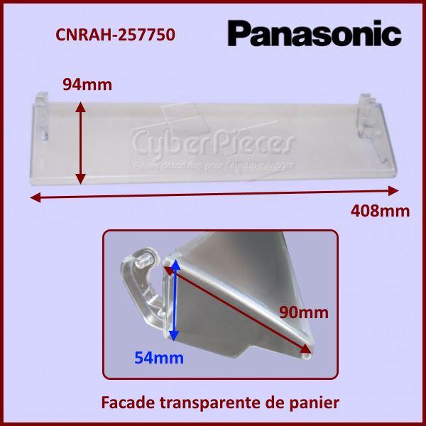 Façade plastique Panasonic CNRAH-257750