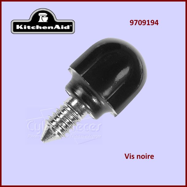 Vis noire de fixation Kitchenaid 9709194 - 4162142