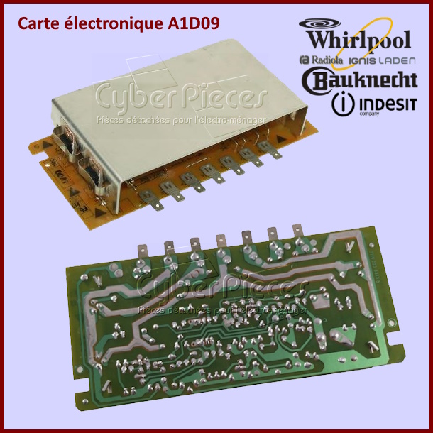 Carte électronique A1D09 Whirlpool 481921478165