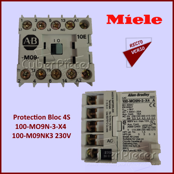 Protection 100-MO9N-3-X4 Miele 6896001